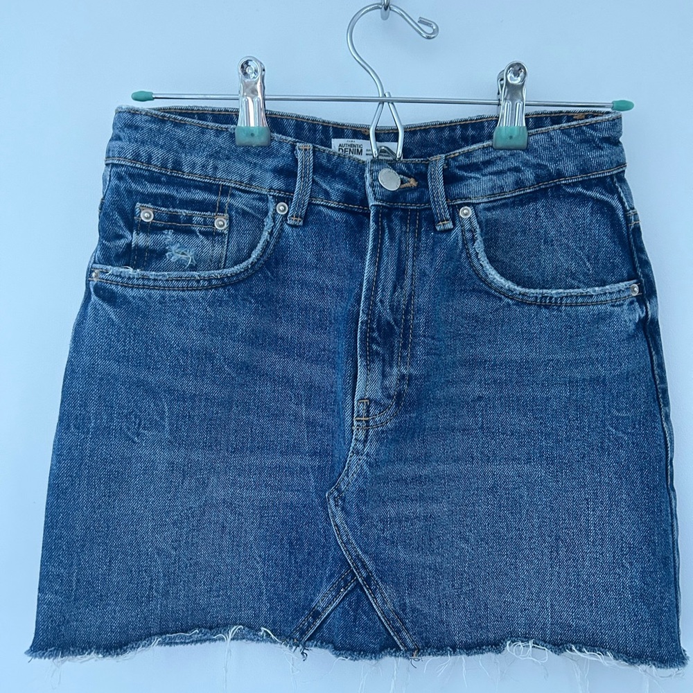 Zara Blue Denim Skirt Size XS